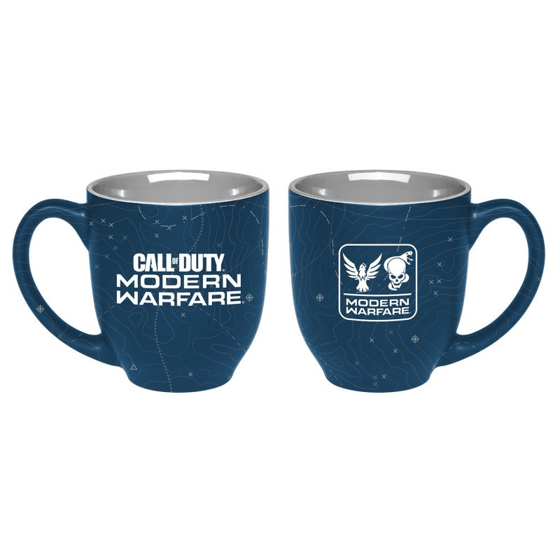 CALL OF DUTY MODERN WARFARE TWO COLOR MUG "MAPS"