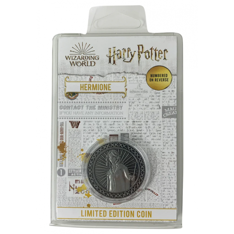 Harry Potter Limited Edition Hermione Granger Collectible Coin