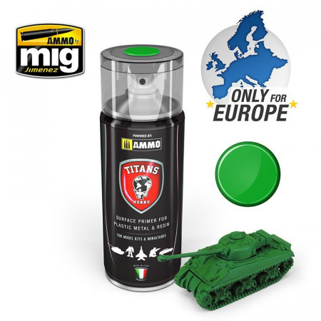 TITANS HOBBY: EMERALD GREEN MATT PRIMER