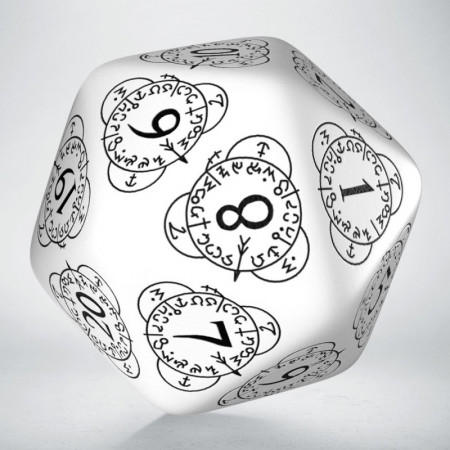 D20 Level Counter White & black
