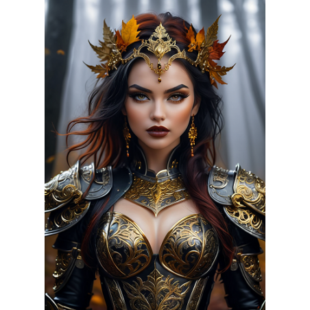 Fantasy Art portrait poster PX000018 Fantasy Art portrait poster PX000018