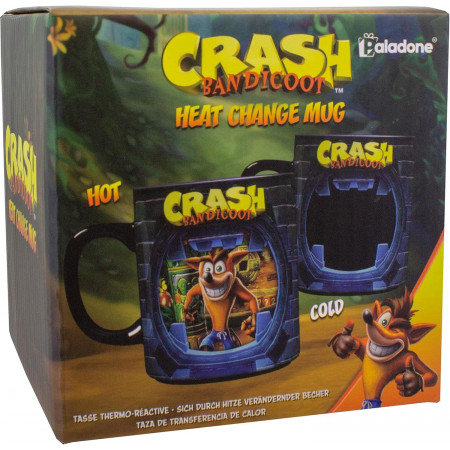 Paladone Products Crash Bandicoot Heat Change Mug