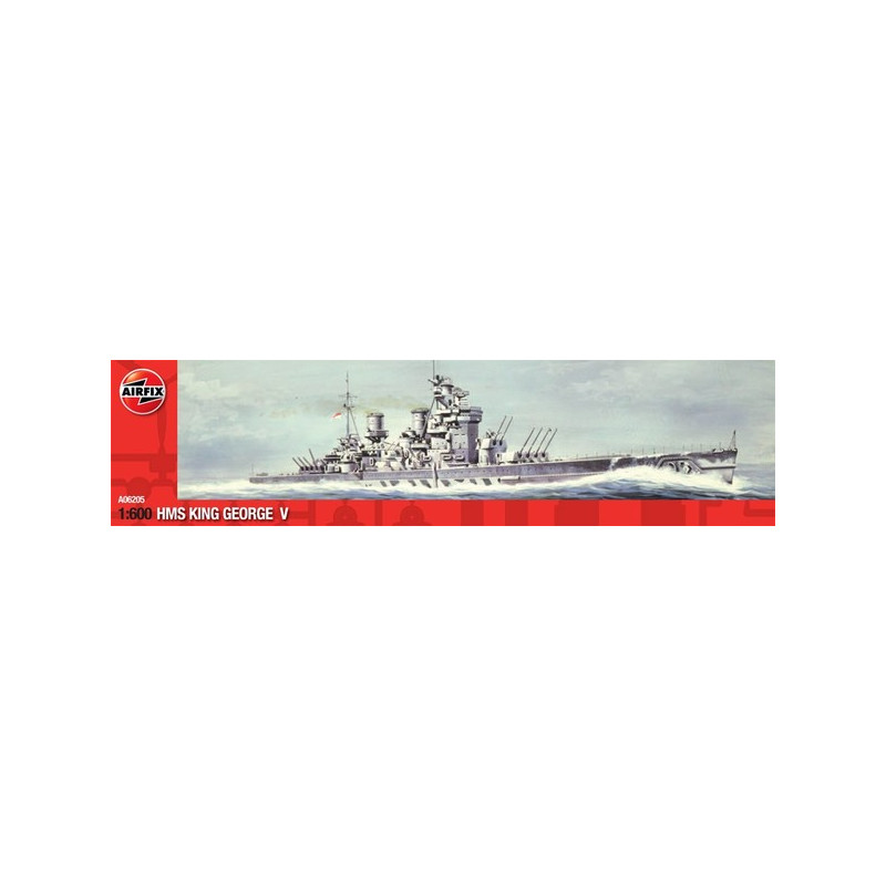 HMS King George V 1:600