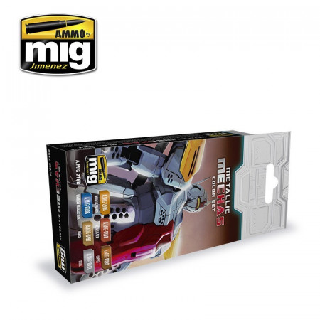 METALLIC MECHAS COLOR SET