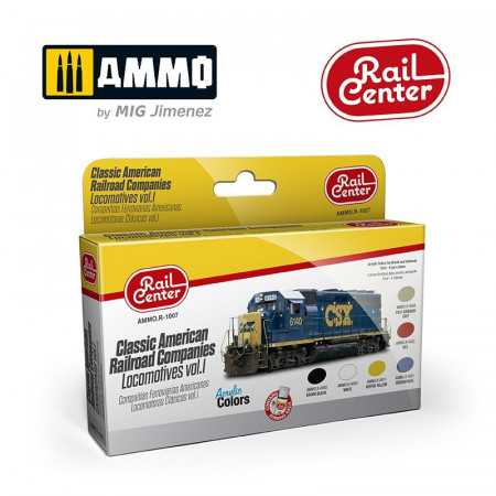 CLASSIC AMERICAN RAILROAD COMPANIES – LOCOMOTIVES VOL.1