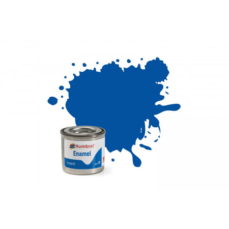 ENAMEL PAINT NO 14 FRENCH BLUE GLOSS 14 ML