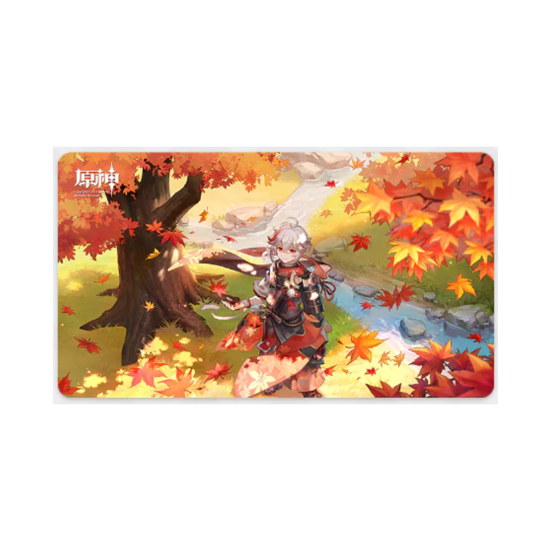SCARLET LEAVES PURSUE WILD WAVES - MOUSE PAD - KAEDEHARA KAZUHA - 70X40CM