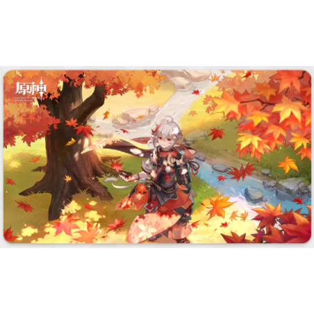 SCARLET LEAVES PURSUE WILD WAVES - MOUSE PAD - KAEDEHARA KAZUHA - 70X40CM