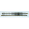 Fleischmann 6001 rechte rail 204mm