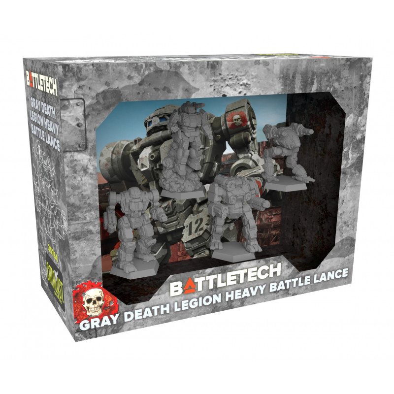 BattleTech Gray Death Legion Heavy Battle Lance