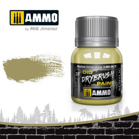 DRYBRUSH Medium German Yellow DRYBRUSH Medium German Yellow