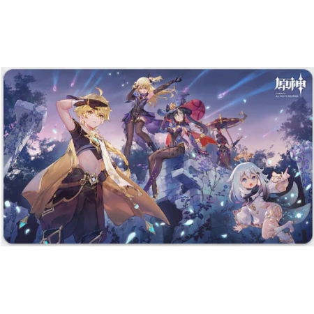 UNRECONCILED STARS - MOUSE PAD - AETHER, FISCHL, MONA, PAIMON & SCARAMOUCHE - 70X40CM