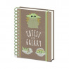 STAR WARS THE MANDALORIAN (CUTEST IN THE GALAXY) A5 WIRO NOTEBOOK